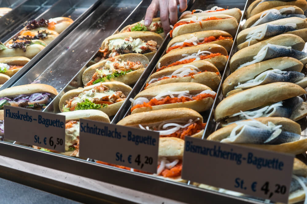 Foods at Oktoberfest